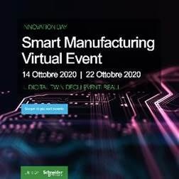 SMART MANUFACTURING: DA SCHNEIDER ELECTRIC DUE GIORNATE VIRTUALI PER SCOPRIRE IL FUTURO DELL’INDUSTRIA